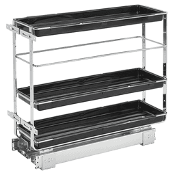 7-3/4" Pullout Organizer, Chrome - Main Image