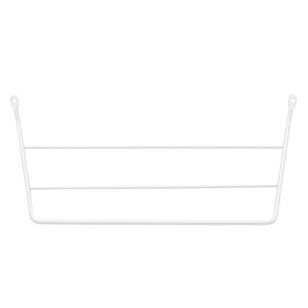 Rev-A-Shelf 3-1/2" x 6-1/2" Towel Holder with 3 Prong in White - Image 1