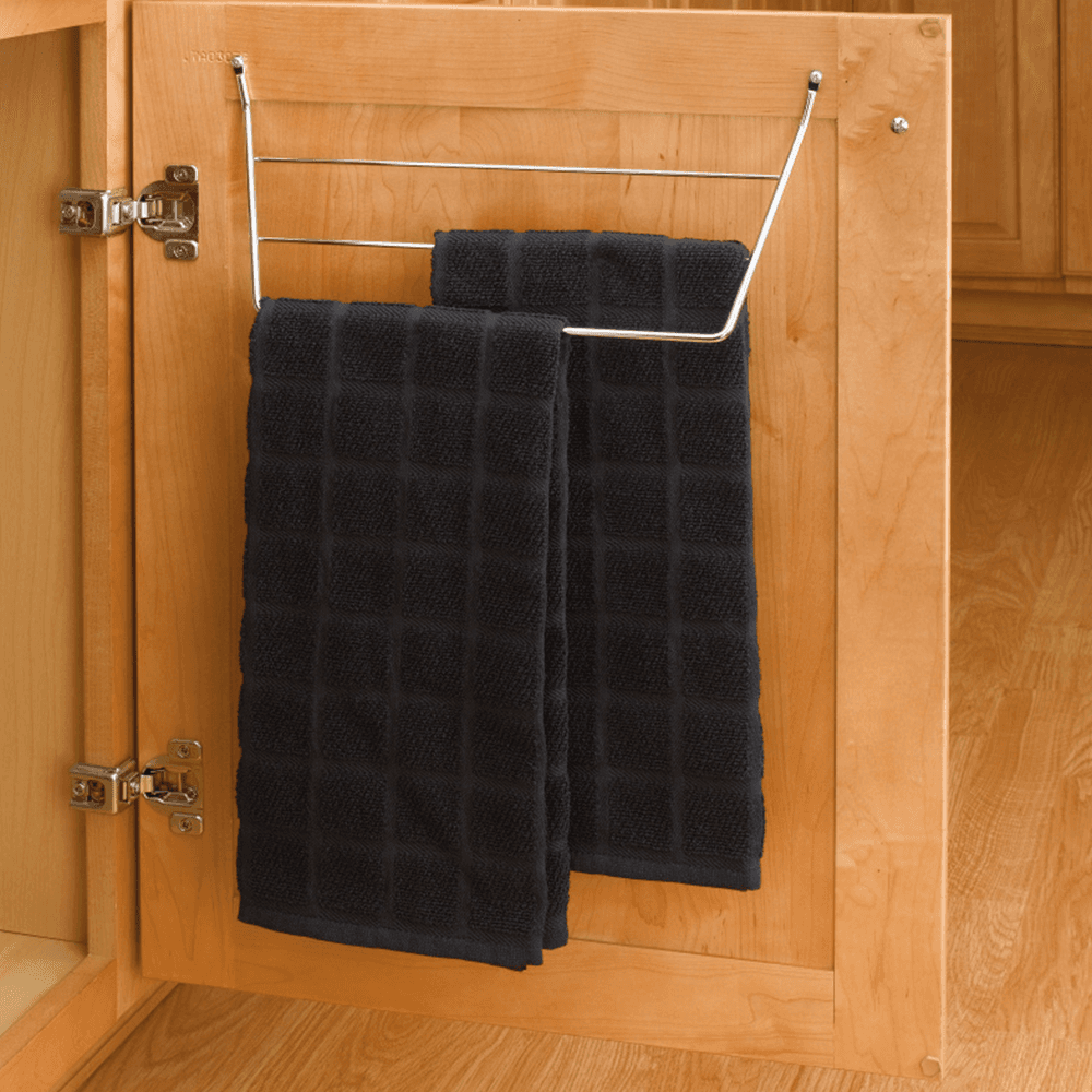 Towel rack with 3 prong in white from Rev-A-Shelf - Image 2