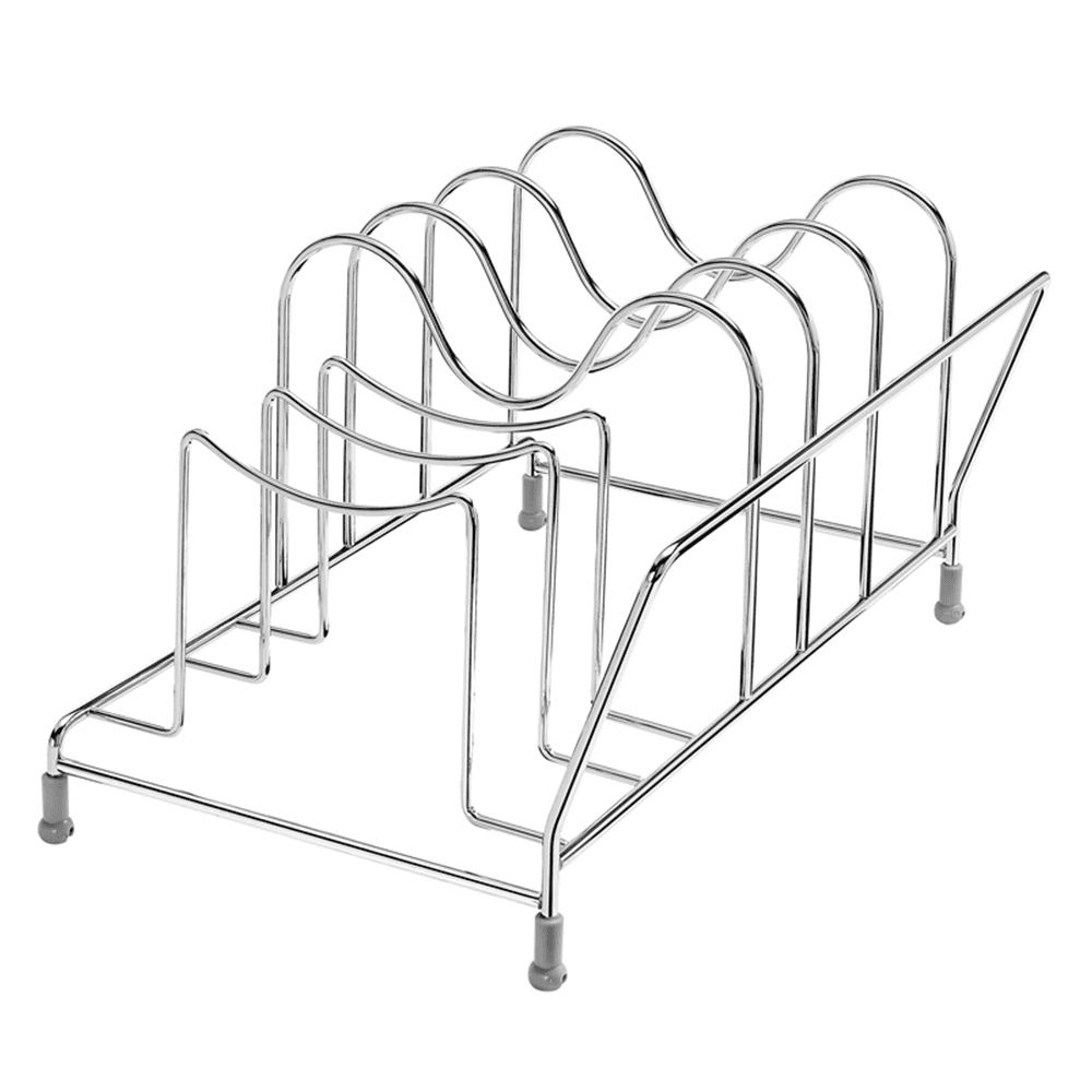 14-1/16" Drop-In Cookware Organizer, Chrome - Alt Image 1