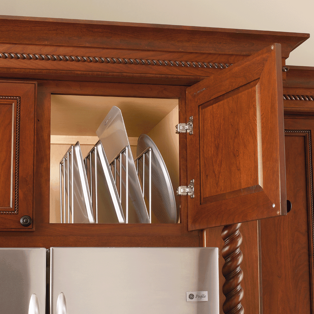 3" U-Shaped Tray Divider, 1 Divider, Chrome - Alt Image 1