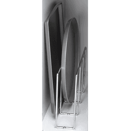 3" U-Shaped Tray Divider, 1 Divider, Chrome - Alt Image 2