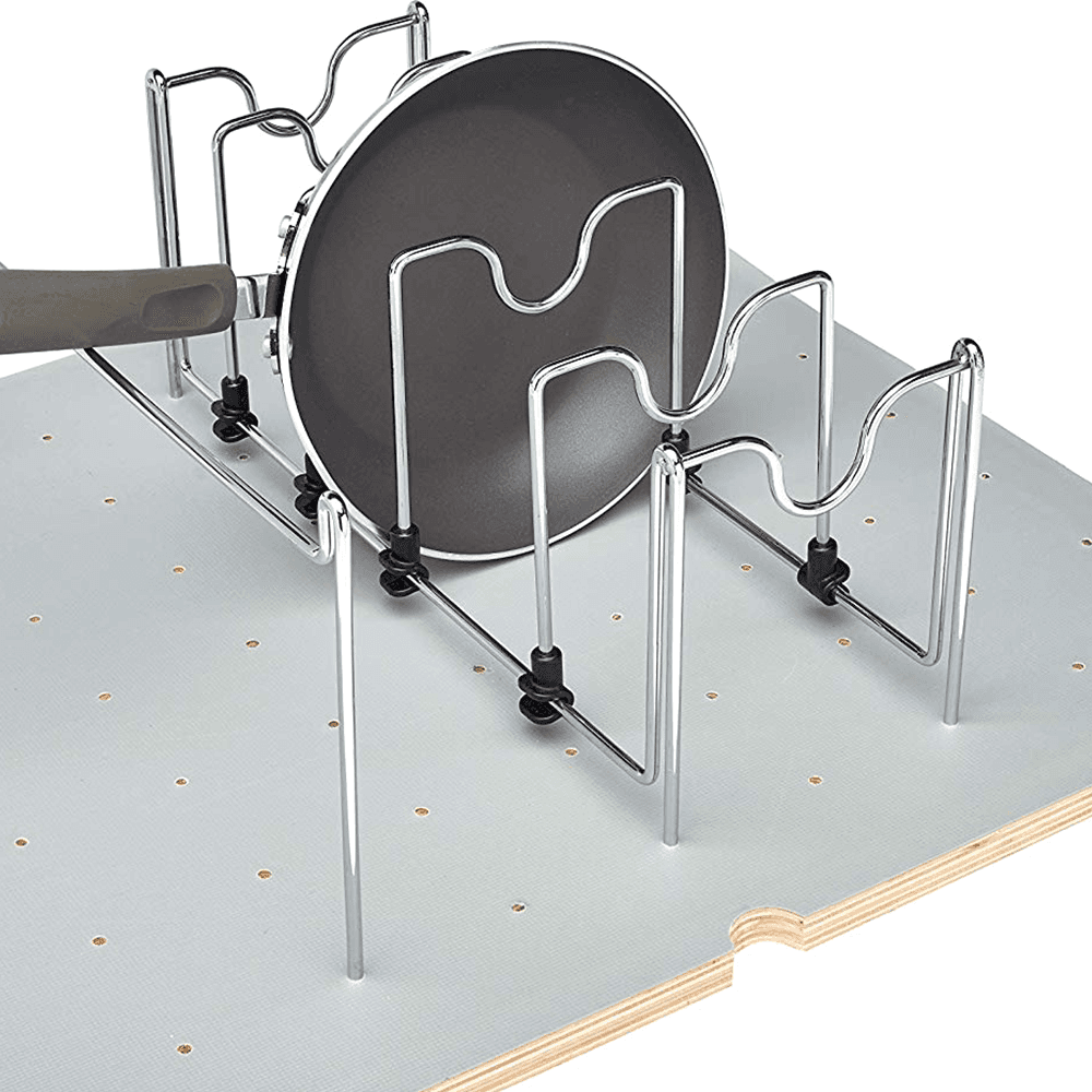 7-3/4" Pot/Pan Organizer, Chrome - Main Image