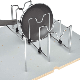 7-3/4" Pot/Pan Organizer, Chrome - Main Image