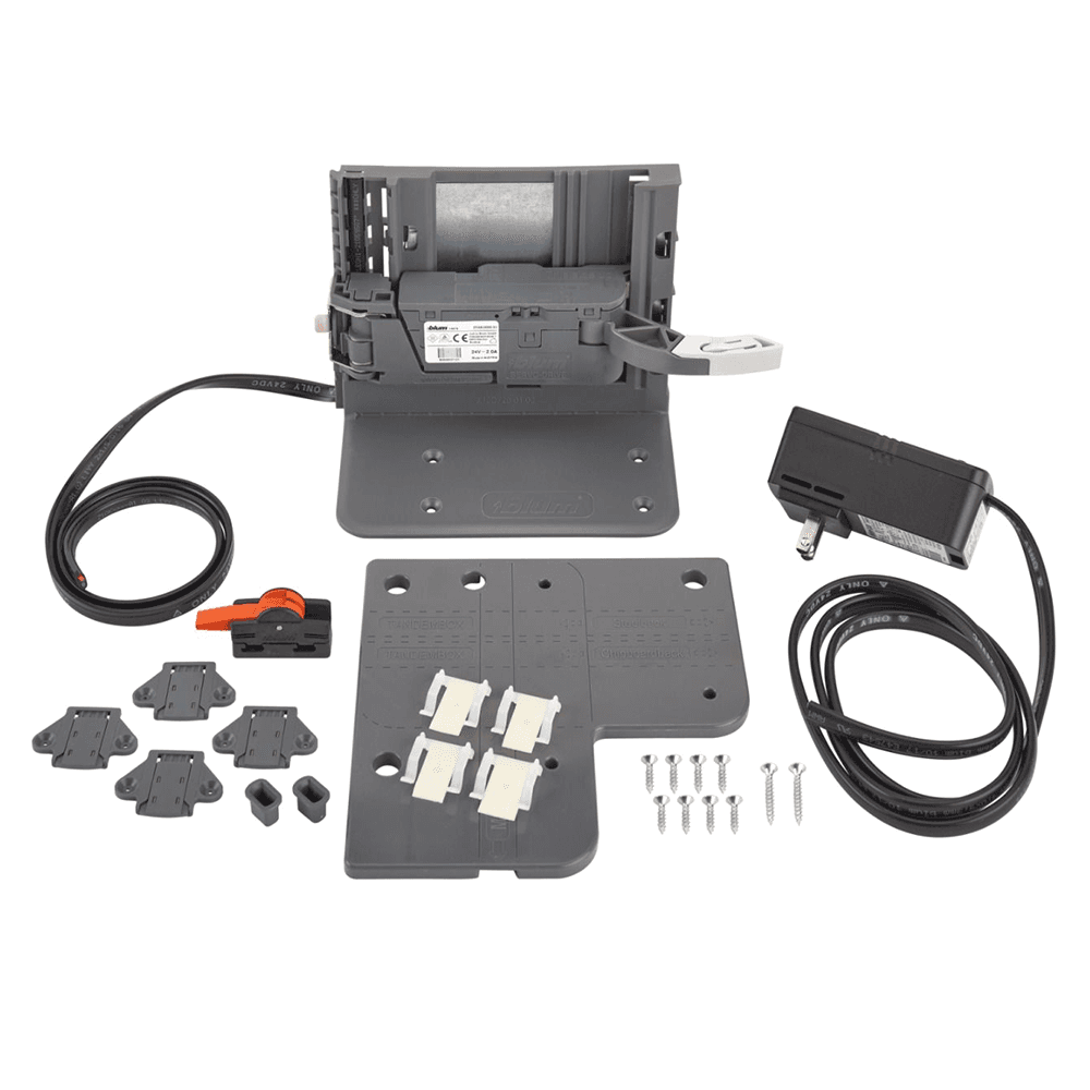 Servo-Drive Kit for Legrabox Waste Containers, Gray - Main Image