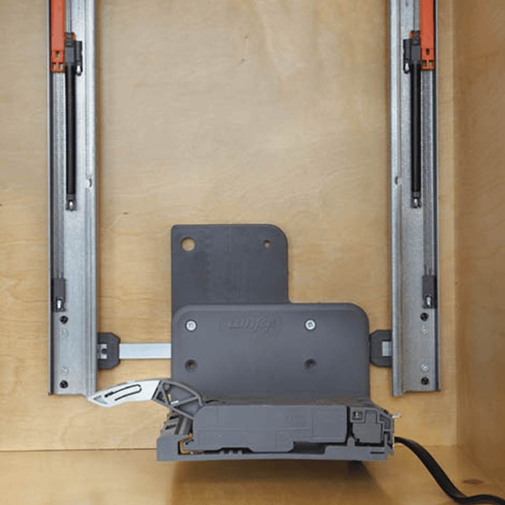 Servo-Drive Kit for Legrabox Waste Containers, Gray - Alt Image 1