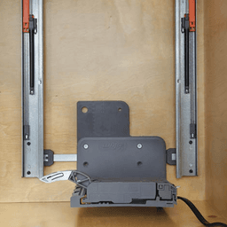 Servo-Drive Kit for Legrabox Waste Containers, Gray - Alt Image 1