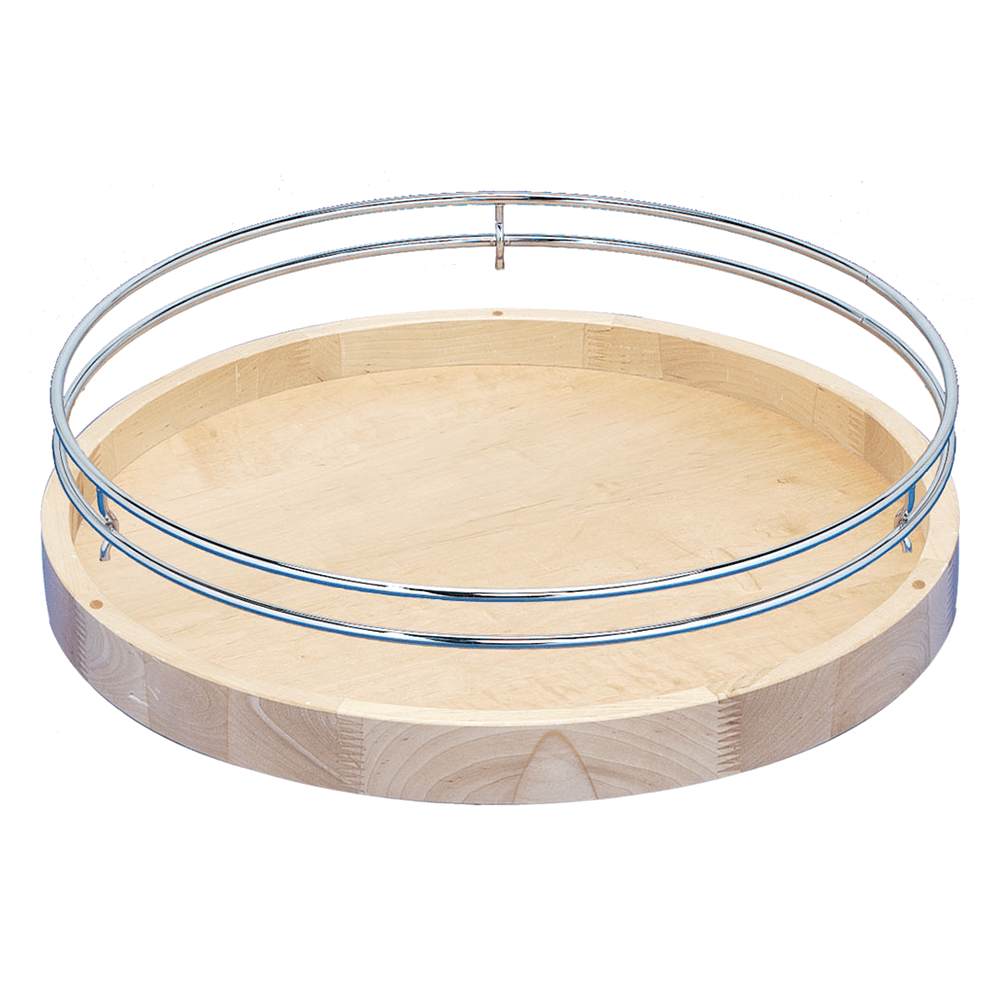 28" Full-Circle Fence Railing, Chrome - Alt Image 1