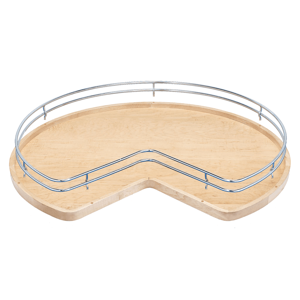 28" Kidney Fence Railing, Chrome - Main Image