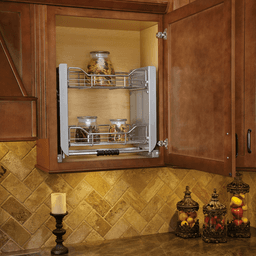 22-1/4" 2-Shelf Pull-Down Shelving System - Alt Image 3