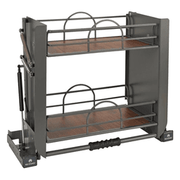 22-3/16" 2-Shelf Pull-Down Shelving System - Main Image