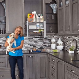 22-1/4" 3-Shelf Universal Pull-Down Shelving System - Alt Image 6