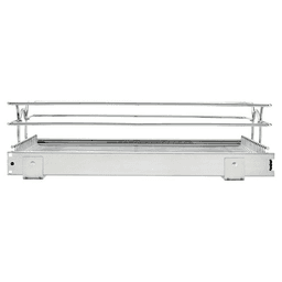 17-1/2" 1-Tier Wire Pull-Out Basket with 20" Slides, Chrome Alt 3 - Image