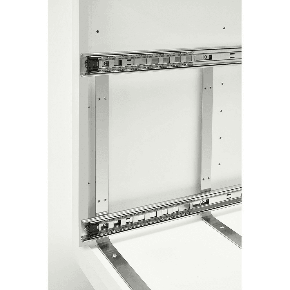 23-3/4" 2-Tier Wire Pull-Out Basket with 22" Slides, Chrome Alt 14 - Image