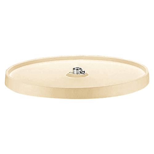 20" Full-Circle Lazy Susan Tray, Almond, Bulk (12 Trays) - Main Image