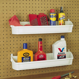 13-3/4" 2-Tier Polymer Door Storage Tray - Alt Image 3
