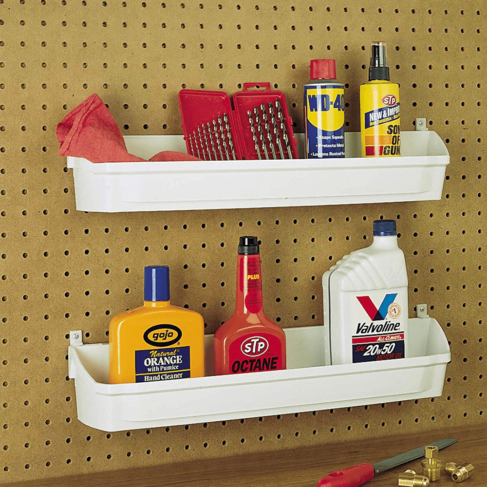 7-7/8" 2-Tier Door Storage Tray with Screw Clips - Alt Image 3