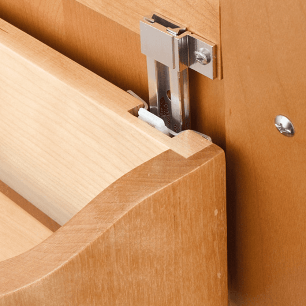 1/2" 1-Tier Aluminum Door Standard with 58" L (10 Clips) - Alt Image 2