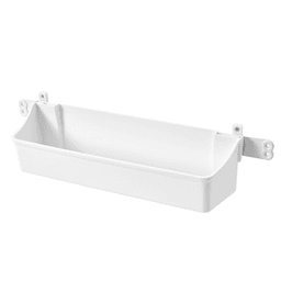 7-7/8" 2-Tier Door Storage Tray with Screw Clips - Main Image