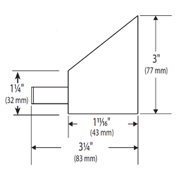 11-1/4" Slim Line White Sink Front Tip-Out Tray (Tray Only) - Alt Image 2