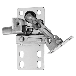 36" Slim Line White Sink Front Tip-Out Tray with 1-Pair Soft-Closing Hinges and End Cap - Main Image