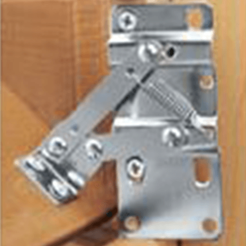 Almond End Cap Set with Hinges (20 Trays Set) - Alt Image 1