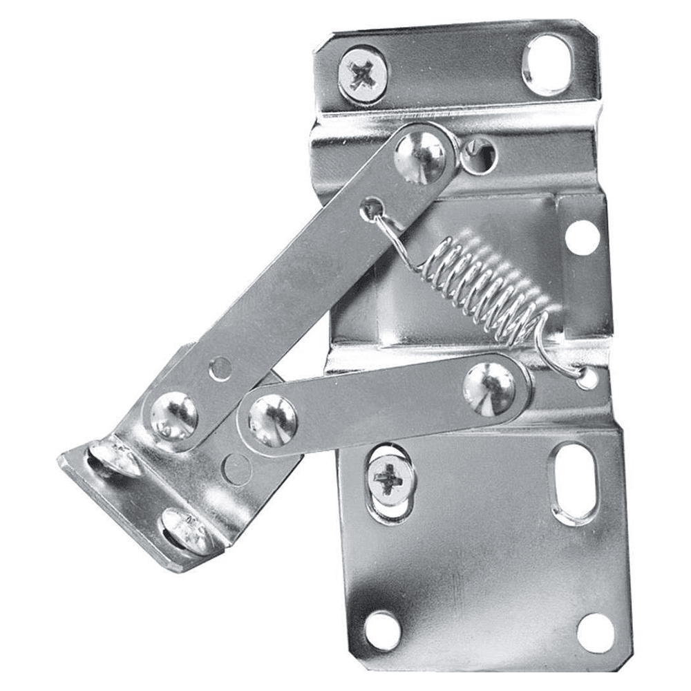 1" Metal Self-Holdin Hinges for Tip-Out Tray, 3-13/16" Height - Main Image