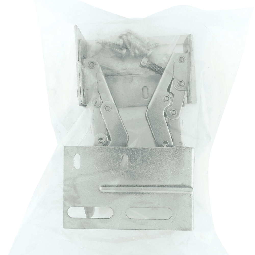 9" Chrome Euro Face Frame Hinges for Tip-Out Tray - Main Image