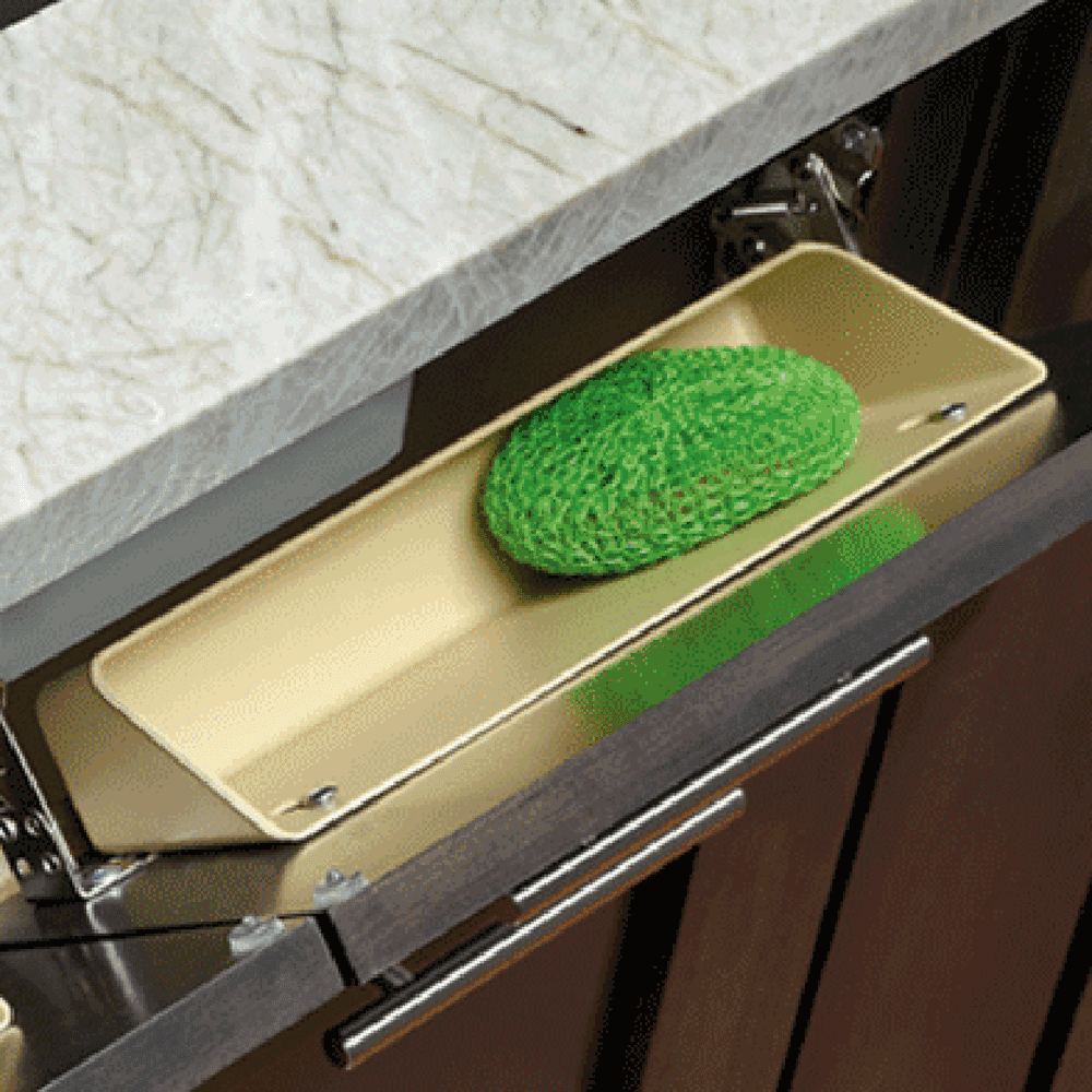 36" White Sink Front Tip-Out Tray (Tray Only) - Alt Image 2