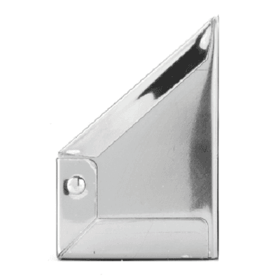 11" Stainless Steel Sink Front Tip-Out Tray with 1-Pair Hinges, 3" Height - Main Image