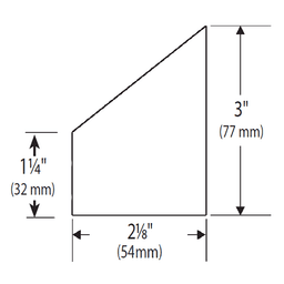 13" Stainless Steel Sink Front Tip-Out Tray (Tray Only) - Alt Image 2