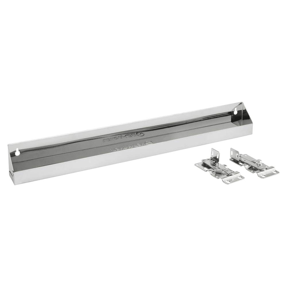 6581 25" Stainless Steel Sink Front Tip-Out Tray with Hinge - Main Image