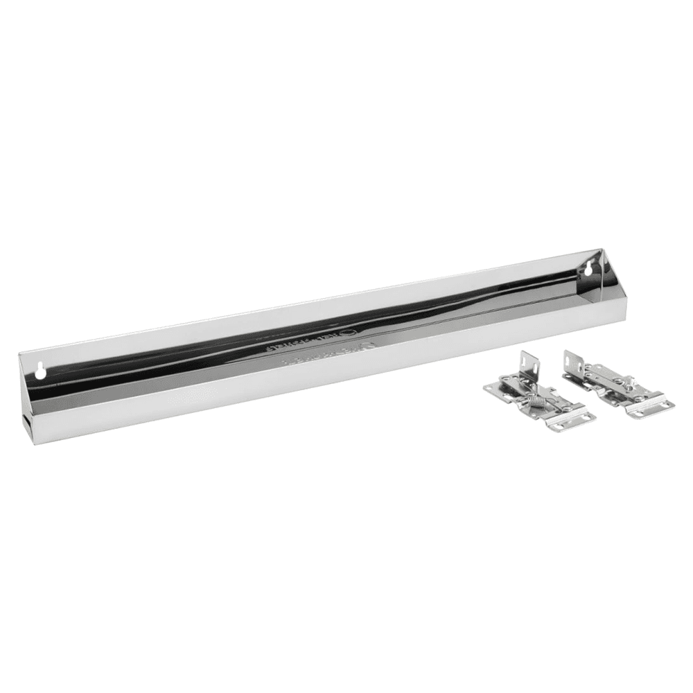 6581 28" Stainless Steel Sink Front Tip-Out Tray with Hinge - Main Image