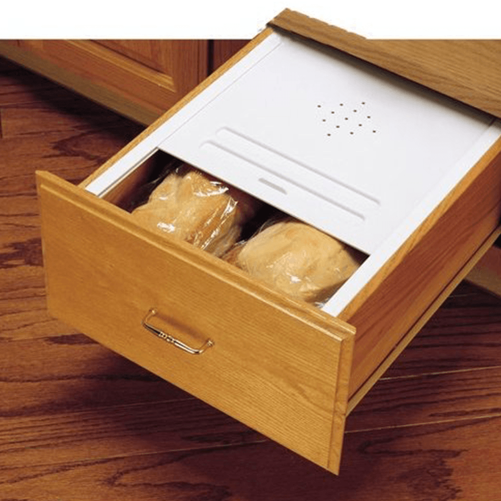 11-5/8" Bread Drawer Cover Kit, Almond - Alt Image 1