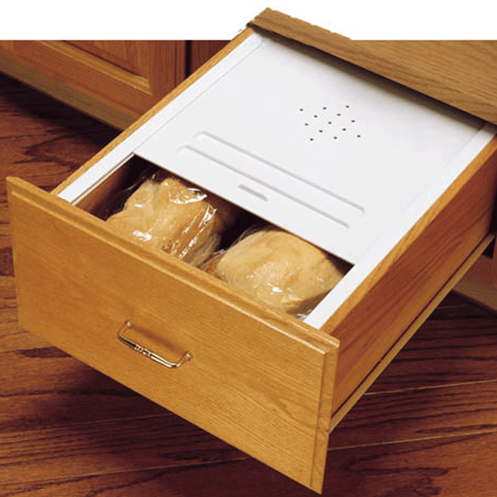 11-5/8" Bread Drawer Cover Kit, White - Alt Image 2