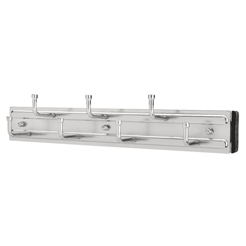 Chrome Finish Belt Rack - Rev-A-Shelf 12" Pull-Out