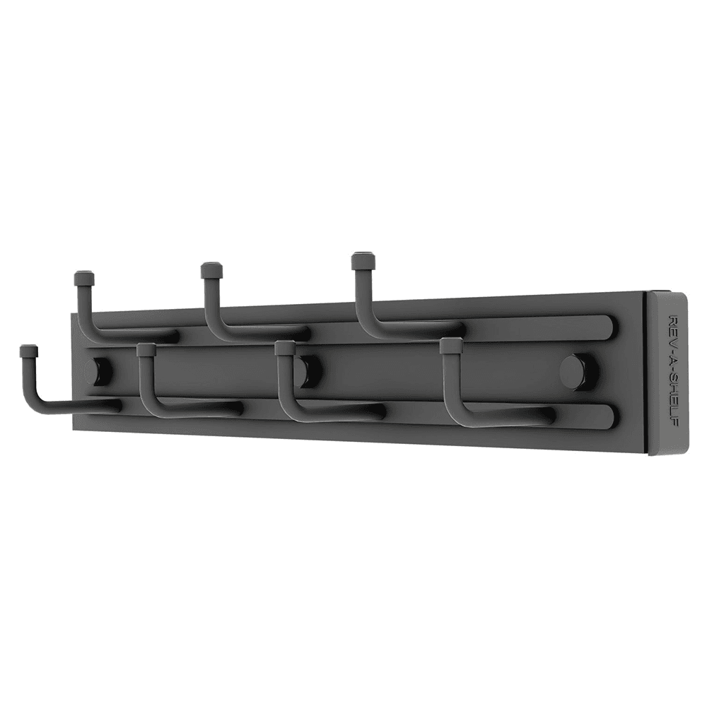 12" BRC Side Mount Belt Rack, Matte Black Main - Image