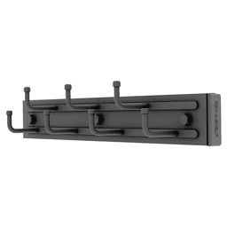 12" BRC Side Mount Belt Rack, Matte Black Main - Image