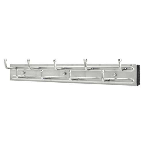 Rev-A-Shelf 14" Slide-Out Belt Rack, Chrome Finish - Image 1