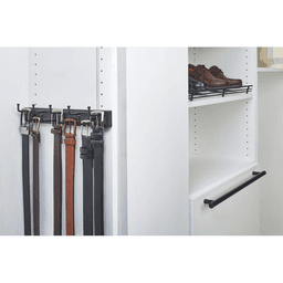 14" BRC Side Mount Belt Rack, Matte Black Alt 1 - Image