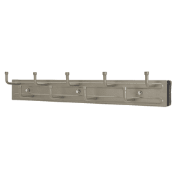 Rev-A-Shelf 14" Satin Nickel Slide-Out Belt Rack Product Image