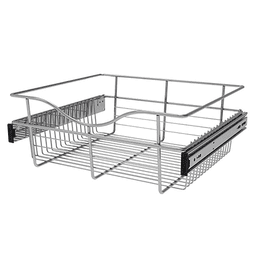Chrome Finish Wire Basket for Rev-A-Shelf 7x16x18 Pull-Out
