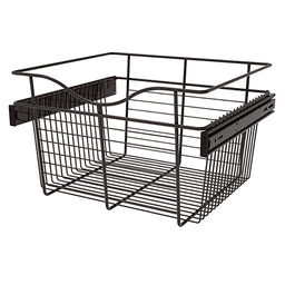 11x16x18 Wide Pull-Out Wire Basket - Rev-A-Shelf