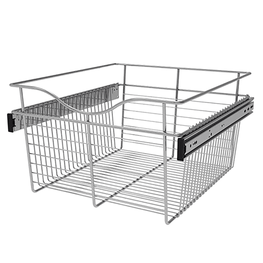 11x20x18" Chrome Basket by Rev-A-Shelf for Cabinets