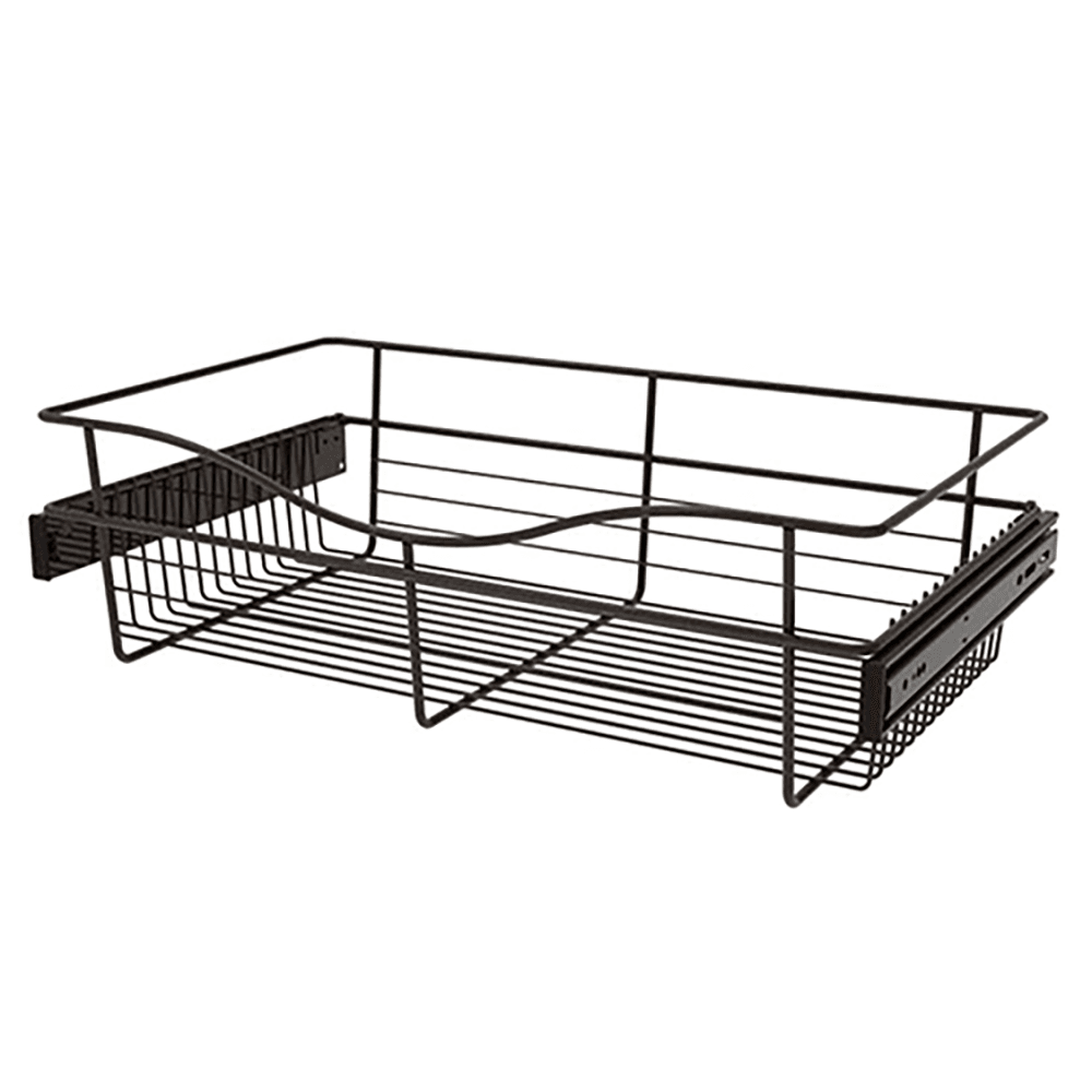 7x14x24 Wire Basket in Oil-Rubbed Bronze Finish by Rev-A-Shelf