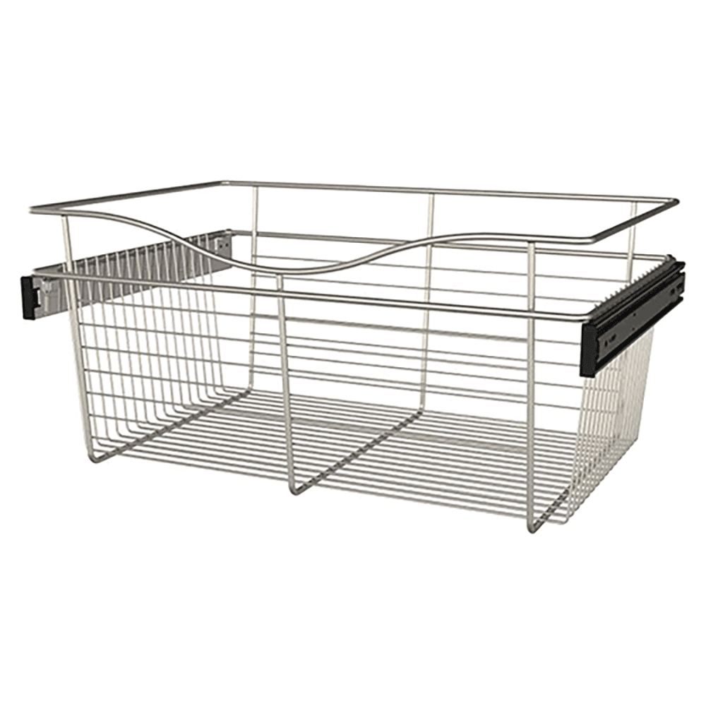 Heavy-Gauge Pull-Out Wire Basket for Rev-A-Shelf