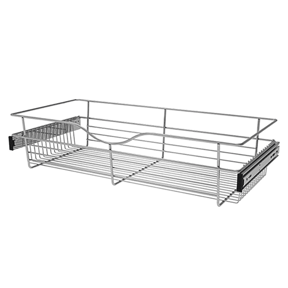 Chrome Finish Wire Basket by Rev-A-Shelf