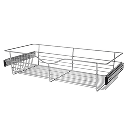 Chrome Finish Wire Basket by Rev-A-Shelf