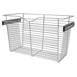 Heavy-Gauge Pull-Out Wire Basket for Rev-A-Shelf
