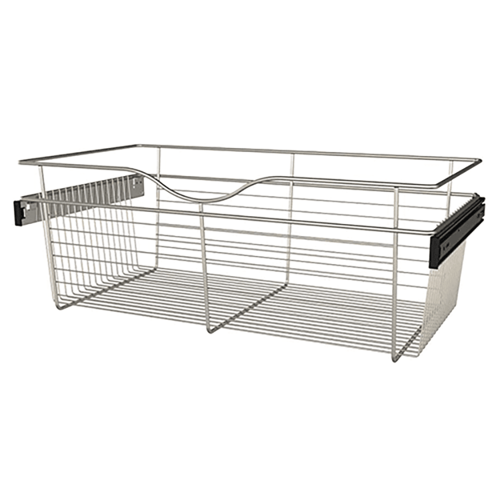 Heavy-Gauge Wire Basket for Rev-A-Shelf Pull-Out Organizer